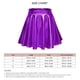 thumbnail image 4 of Falda metálica para mujer falda patinadora plisada acampanada transpirable con dobladillo fluido de cintura alta a la moda línea A para rendimiento ANGGREK Otros, 4 of 5