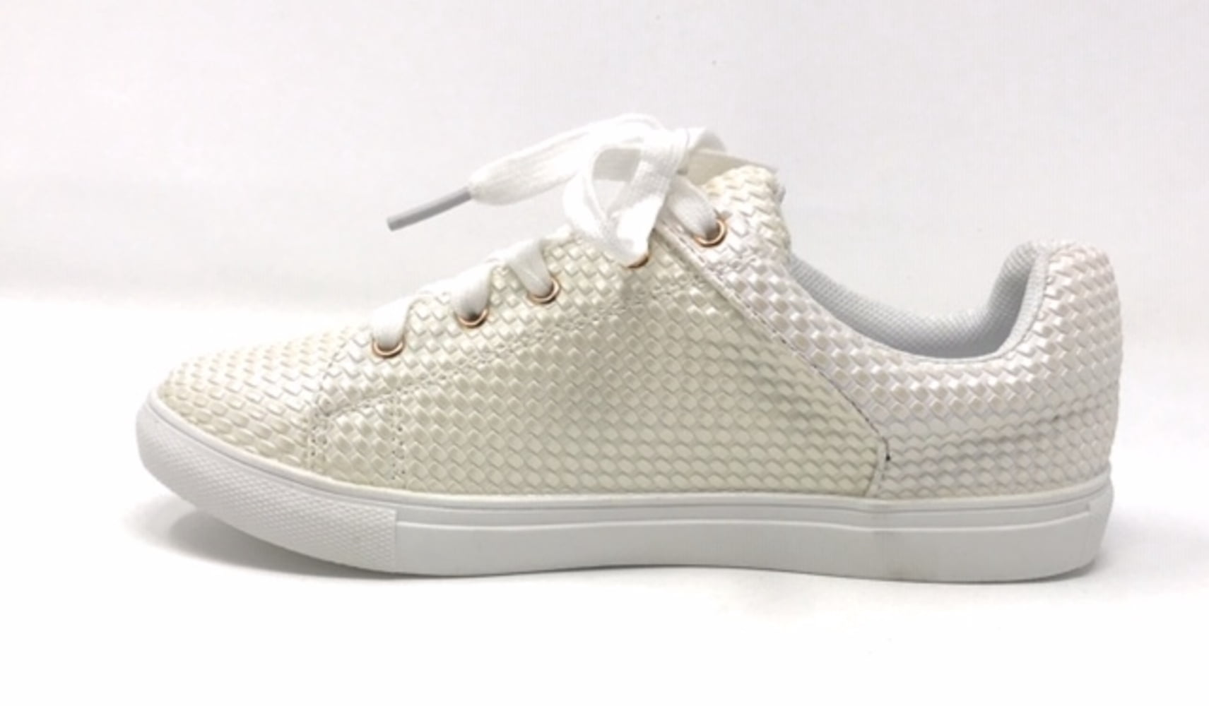 Forever Young Women's Textured Material Lace up Sneakers