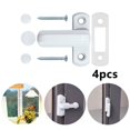 thumbnail image 3 of 4X UPVC Window Door Safety Security Restrictor Sash Jammer Latch Lock Zinc alloy, 3 of 8
