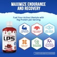 thumbnail image 2 of LPS Sugar-Free Collagen & Whey Liquid Protein Supplement by Nutritional Designs, 15g Protein per Ounce, Neutral Flavor, 32 oz, 2 of 9