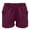 Wine, variant on XINXIAOO Girls' Casual Ruffled Paperbag Waist Shorts Elastic Wine SweatShorts Teen Summer Wide Leg Shorts with Pockets for Kids 6-7 Years