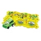 thumbnail image 4 of Bloques de construcción de vías, rompecabezas, juego de vías, vagones de ferrocarril, juguetes de construcción, vehículo de juguete de vías tema de dinosaurio, 4 of 9