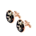 thumbnail image 2 of Rabbit Stylish Stainless Steel Shirt Cufflinks Set for Men - Formal Attire Must-Have, 2 of 6