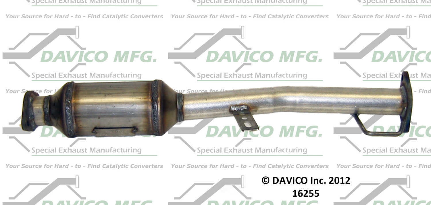 Davico Mfg 16255 Direct-Fit Catalytic Converter