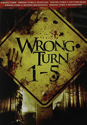 Wrong Turn 1 5 Dvd Walmart Com