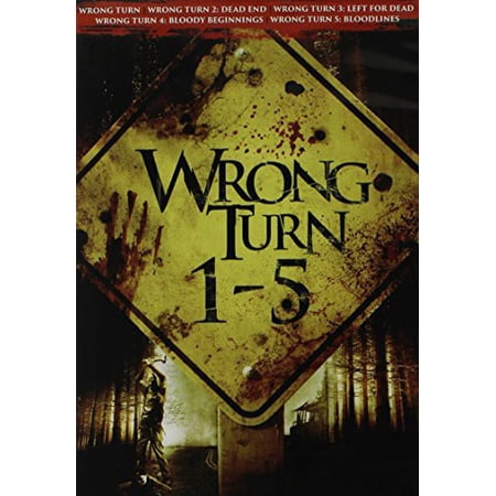 Wrong Turn 1 5 Dvd Walmart Com