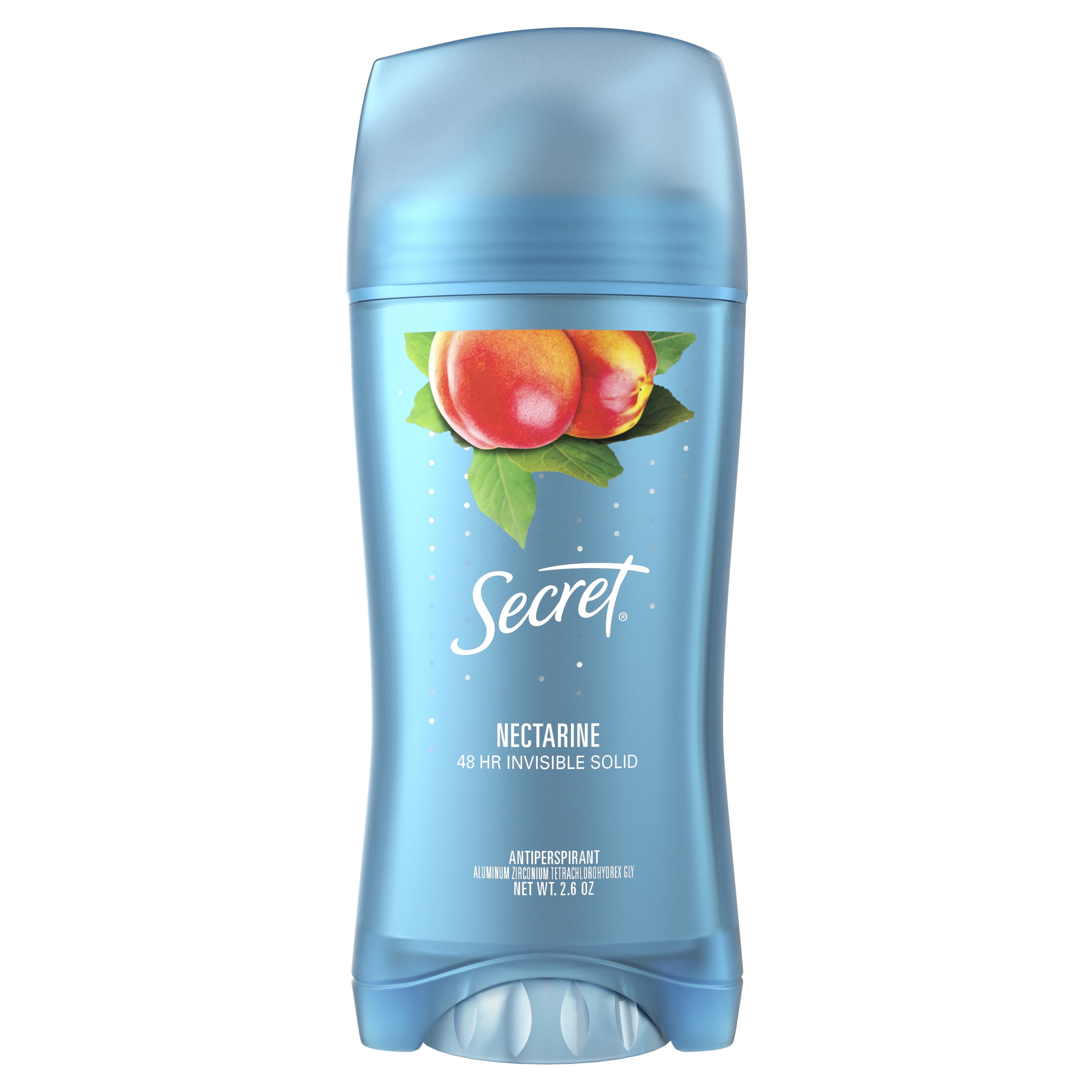 Secret Fresh Antiperspirant and Deodorant Invisible Solid, Nectarine, 2