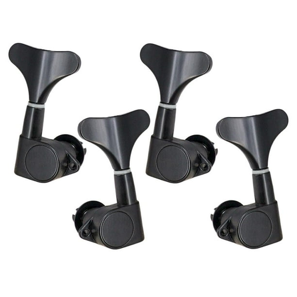 Clavijas de afinación de cuerdas selladas, máquinas, clavijas, afinadores, piezas de guitarra eléctrica, reemplazo compatible con 4/5/ Hugo Afinadores de bajo Machine Heads