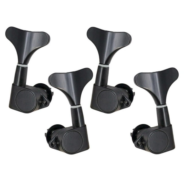 Clavijas de afinación de cuerdas selladas, máquinas, clavijas, afinadores, piezas de guitarra eléctrica, reemplazo compatible con 4/5/ Hugo Afinadores de bajo Machine Heads