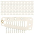 thumbnail image 4 of Metal  Clip, Comb-shaped Comfortable  Clip With Safe Design For DIY  For Woman Black,Coffee,Beige, 4 of 8