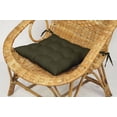 thumbnail image 4 of Vargottam Set of 2 Comfortable Chair Pads Seat Cushion with Full-Length Ties for Non-Slip Support Polyester Filling for Dining | Office | Kitchen Reduces Pressure & Washable, 4 of 9