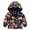 Black, variant on Print Windproof Autumn Zipper Kids Hooded Jacket Coat Baby Boys Toddler Boys Coat Jacket,Color:Black