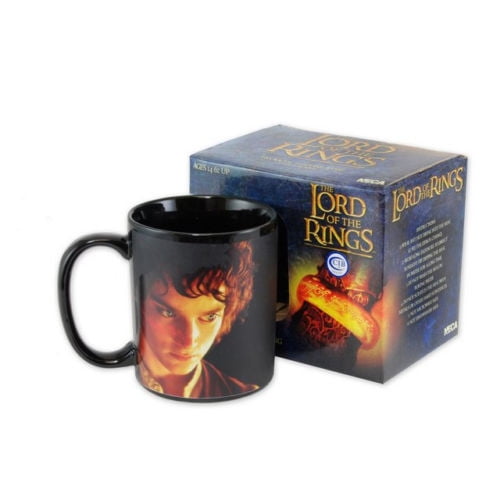 Lord of the Rings LotR Mug for Tea or Coffee One Ring Heat Changing Black 