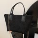 thumbnail image 1 of Bolso de viaje para mujer bolso de hombro de pana versátil bolsa con asa de cremallera, 1 of 7