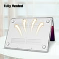 thumbnail image 4 of Fintie Case for MacBook Pro 14 Inch A3434 A3112 A3185 A3401 A2992 A2918 A2779 A2442 (2021-2025) (M5/M4/M3/M2/M1 Pro/Max Chip) with Touch ID - Protective Snap On Hard Shell, Frost Clear, 4 of 10