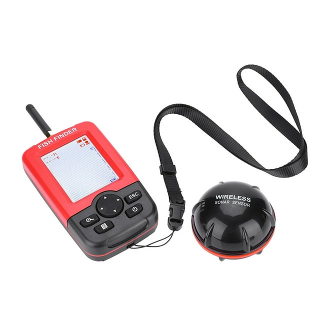 Echo Sounder,100M Wireless Sonar Sensor Fishfinder Wireless Fish Finder Built for the Future