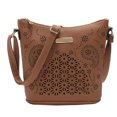 thumbnail image 1 of Bolso bandolera elegante para mujer, tipo cubo de PU, 1 of 6