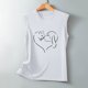 thumbnail image 4 of Verano mujer moda cuello redondo impreso sin mangas casual camisetas sin mangas Fridja gh5155, 4 of 5