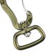 thumbnail image 5 of giratorio de mosquetón, conector giratorio para tienda colgante para fabricación de , camping, senderismo, pesca, , correa para Bronce Baoblaze Gancho de mosquetón giratorio, 5 of 6