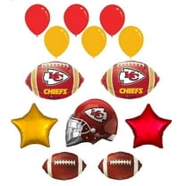 Chiefs Team Football Party Supplies Decorations 13 Pieces Balloons Set Chiefs Team Football Party Supplies Decorations 13 Pieces Balloons Set