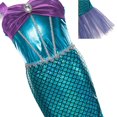 thumbnail image 5 of GUILON Little Mermaid Costume Ariel Dress for Toddler Girls Birthday Party, 5 of 5