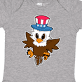 thumbnail image 4 of Inktastic Memorial Day Baby Eagle with Patriotic Hat Boys or Girls Baby Bodysuit, 4 of 5