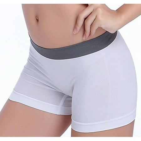 Women Pure Color Stretchy Skinny Waistband Summer Sports Shorts for Workout