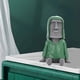 thumbnail image 5 of Estatua de resina de la Isla de Pascua Decoración Megalito masivo Estilo retro Escultura de cabeza romana para dormitorio Adorno de escritorio, gris, 5 of 5