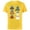 Yellow, variant on Star Wars Grogu Halloween Costumes - Short Sleeve Cotton T-Shirt for Adults - Customized-Black