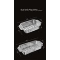 thumbnail image 5 of Stainless Steel Dish Drain Rack Expandable Sink Drain Rack Kitchen Drain Basket Portable Dish Drainer Cutlery Rack, 5 of 5