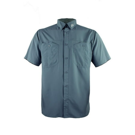 FinTech Men s Short Sleeve Fishing Shirt