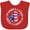 Red, variant on Inktastic My Grandpa is a Veteran Military Family Boys or Girls Baby Bib