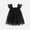 Black, variant on Dpytoraw Toddler Girls Fly Sleeve Holiday Party Mesh Dress Dance Party Princess Dresses Girls Tulle Dresses Size 4-5 Years