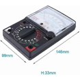 thumbnail image 2 of Analog Multimeter Multimeter Test AC DC Voltmeter Ammeter Ohmmeter Analog Multimeter Voltage Current Resistance, 2 of 3