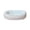Light Blue, variant on Floral Printed Pet Bed, All Season Use Soft Cozy Oval Dogs Bed with Removable Cover, Egg-Crate Foam Pet Bed Couch, Non-Slip Bottom (Light Blue, 17''x13'')
