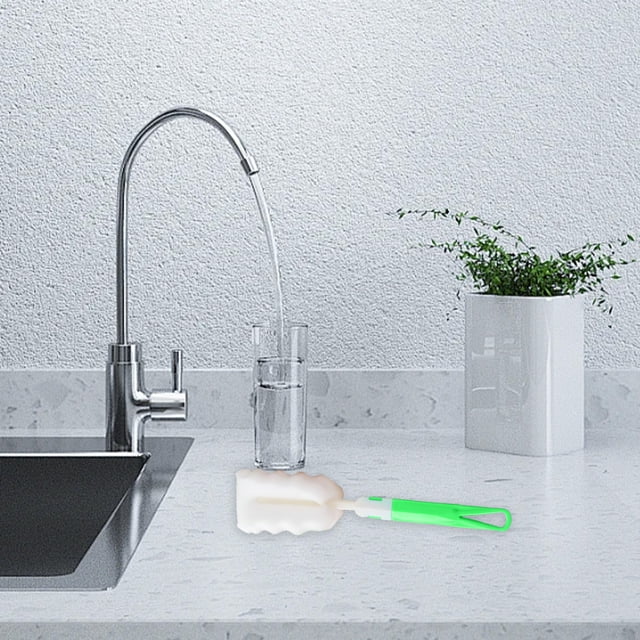 Cup Brush Sponge Cleaning Cup Brush Long Handle Insulated Mug Bottle Brush Removable Washing Cup Cleaning Brush Mug Brush