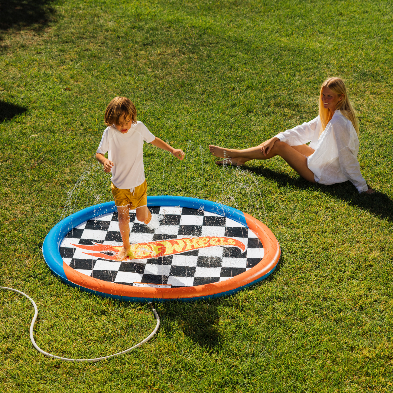 Hot Wheels™ + Float Life by Funboy Splash Pad, 64" Diameter, Children 6+
