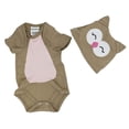 thumbnail image 4 of Kit 5 PaÃ±aleros Animalito Kiss Osita, Ratona, Buas, Abeja Talla 6 Meses Kiss Ropa de ReciÃ©n Nacido, 4 of 7