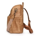 thumbnail image 3 of Women Backpack Purse Bag PU Leather Travel Backpack Purse for Ladies Shoulder Bags Satchel Handbag 2 Piece, 3 of 9