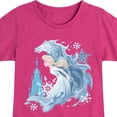 thumbnail image 3 of Disney Frozen 2 - Elsa & Winter Frozen Horse - Toddler & Youth Girls Short Sleeve Graphic T-Shirt, 3 of 5