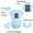 Blue, variant on Pack of 2, Back Off! I Have A Crazy Aunt & My Aunt Loves Me More Than Tacos Funny Rompers For Babies, Newborn Baby Unisex Bodysuits, Infant Jumpsuits, Toddler 0-24 Months Kids One-Piece Oufits