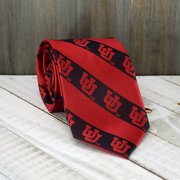 LIFEBEATS GIFTS Fan Frenzy Gifts Utah Logo Stripe Officially Licensed Utes 62" Men's Tie