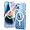 Clear, variant on for iPhone 14 Phone Case: iPhone 13 Phone Clear Case Magnetic Military Grade Drop Protection Anti Yellowing Cell Phone Cover- Rugged Shockproof Protective Bumper(Clear-Purple Magnetic)