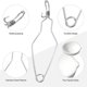 thumbnail image 5 of 9-Piece Molten Metal Kit, 6 Ceramic Quartz Crucifixes, 3 Whip Clamp Handles, Crucifix Clamp, Metal Melting Kit, 5 of 5