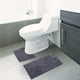 thumbnail image 1 of Alfombrilla de baño sin alfombrilla, 2 piezas/juego, alfombrilla absorbente de agua de chenilla para sala de estar, alfombrilla para baño, rendimiento impulsado, 1 of 12