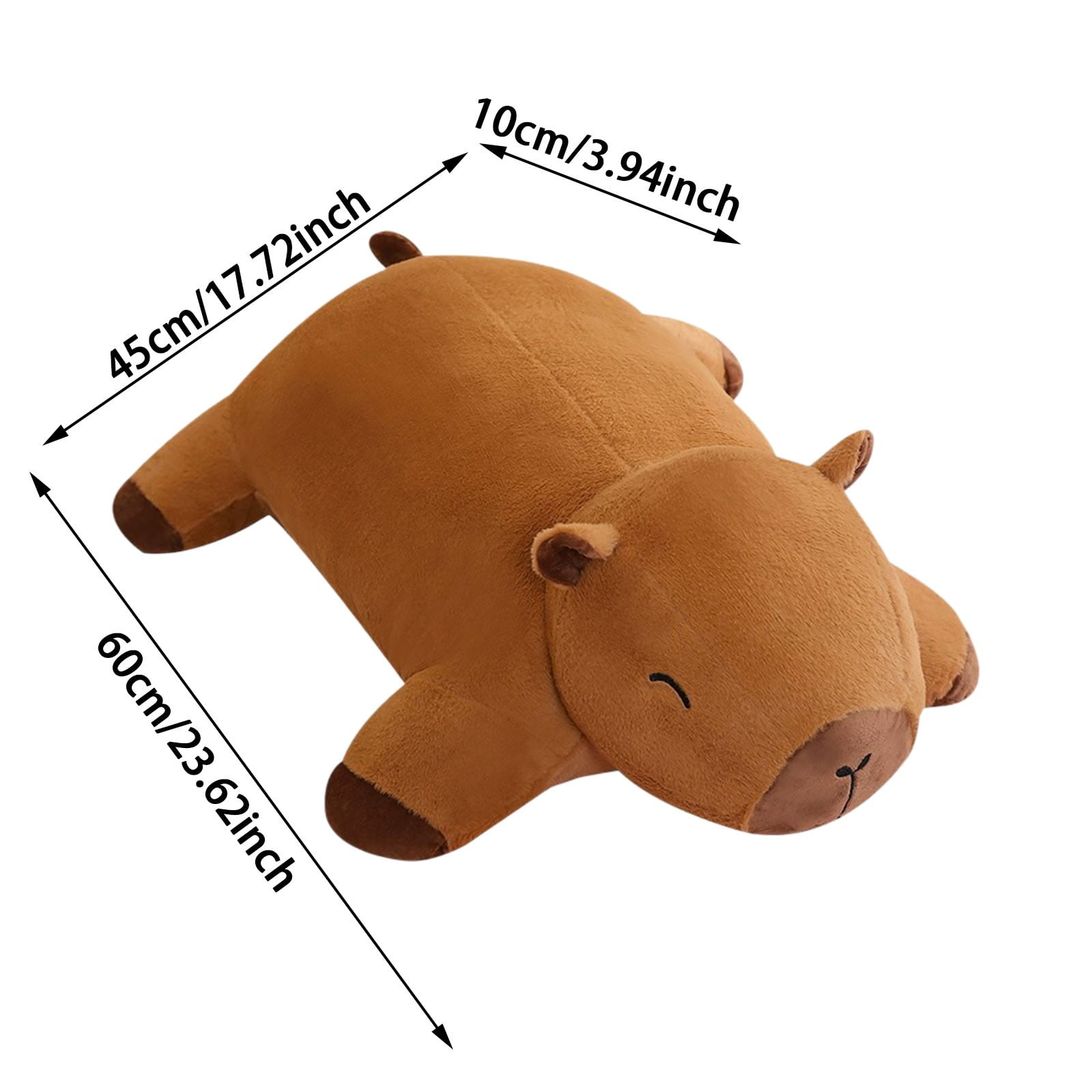 Capybara Pillow Toy Hugging Cushion For Home And Stress