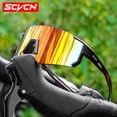 thumbnail image 2 of SCVCN nuevas gafas de sol para ciclismo al aire libre, gafas para bicicleta de montaña para hombre, gafas deportivas para escalada de montaña, pesca para mujer, gafas UV400 para ciclismo, 2 of 5