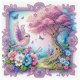 thumbnail image 1 of Kit Con Forma Especial Parcial 5D DIY Pájaros 30x30cm, 1 of 9