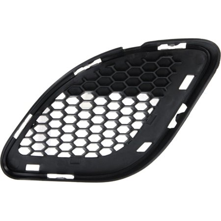 Bumper Grille For Jeep 12-13 Grand Cherokee SRT8 Right Textured Black Plastic