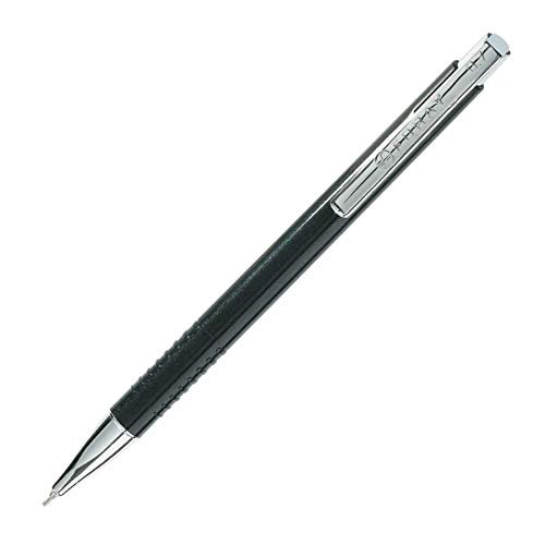 Stylos à Bille Rétractables Foray(R) en Carbure de Tungstène, 0,7 Mm, Pointe Fine, Baril Noir, Encre Noire, Pack de 12